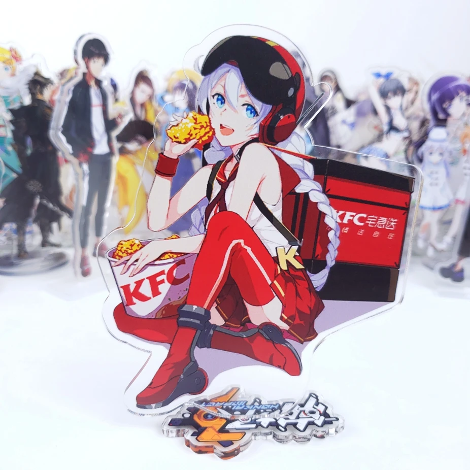 Японское аниме Honkai_impact Косплей искусственная подставка фигурка настольная