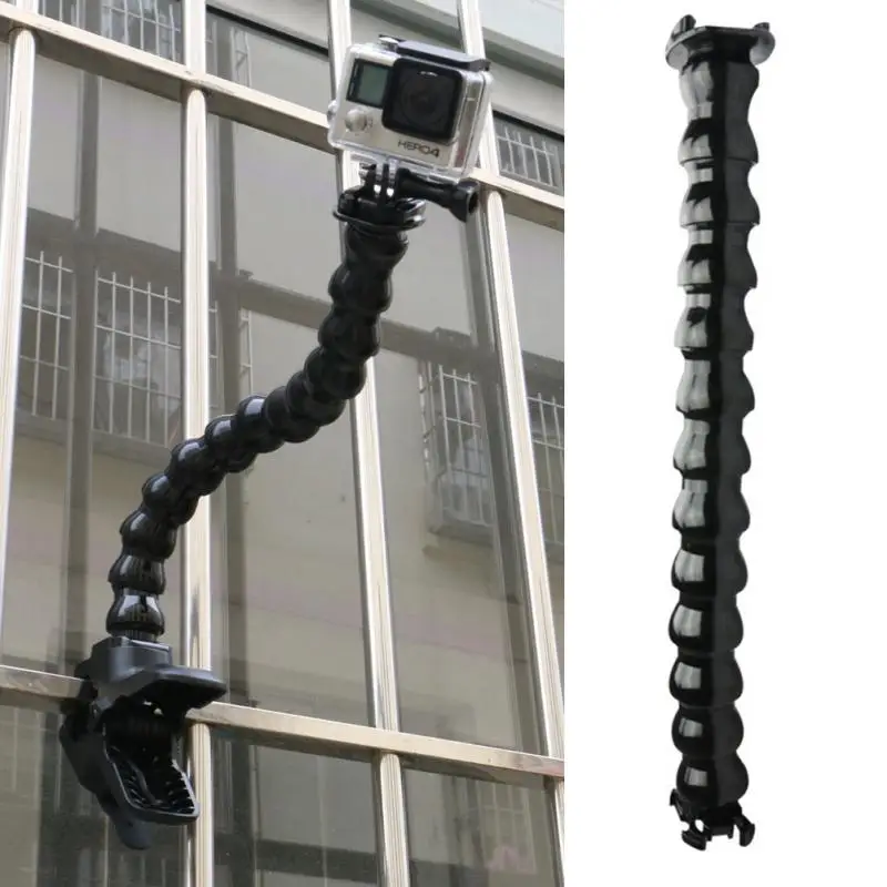 Зажим для крепления челюстей регулируемый в сложенном виде гусиная шея камеры