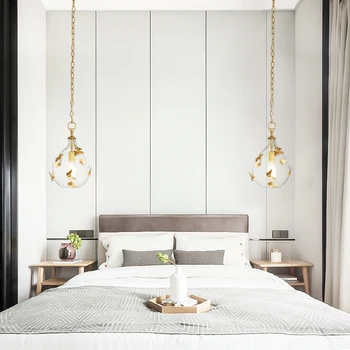 

Modern Glass LED Chandelier Lighting Lamps Lights Golden Butterfly Hanging Lamp Bedroom Living Room Kitchen Fixtures LED Pendant