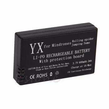 

For 600mAH 3.7V Rechargeable LiPo Battery for Parrot Minidrones