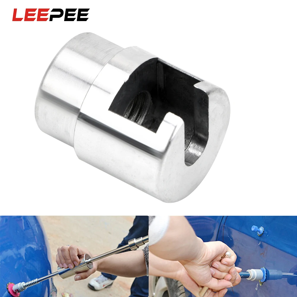 Car Dent Puller Adapter Head Hail Slide Hammer Pulling Tab Removal Kit Paintless Repair Tools Paint Care Automotive Accessories