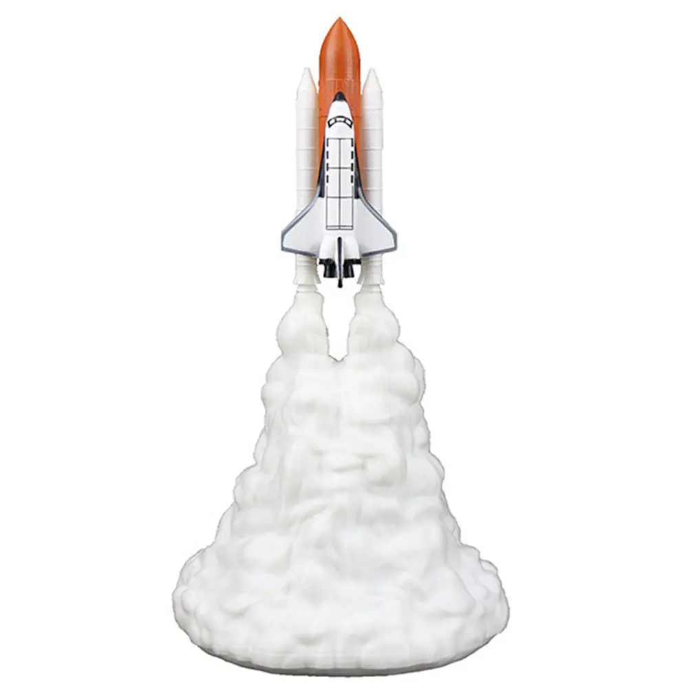 

3D Print Space Shuttle Lamp NIght Light For Space Fans Moon Lamp Rocket Lamp As Room Decoration Space Lovers Rocket Lamps