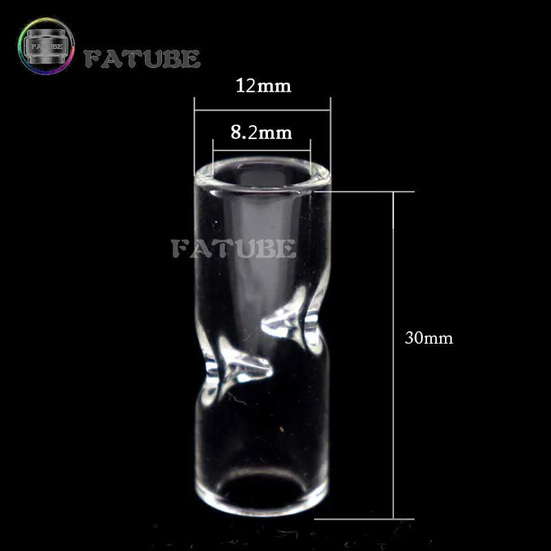 FATUBE Pyrex Glass Cigarette Filter Case Smoking tube Tube Mounthpiece Mouth Holder Tip Innovative Design Portable glass 4pcs