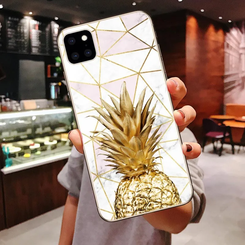 Чехол для телефона с цветочным принтом для iPhone 11 Pro Max новые мраморные розовые мягкие чехлы для iPhone X XR XS Max 5s SE 6 6s 7 8 Plus