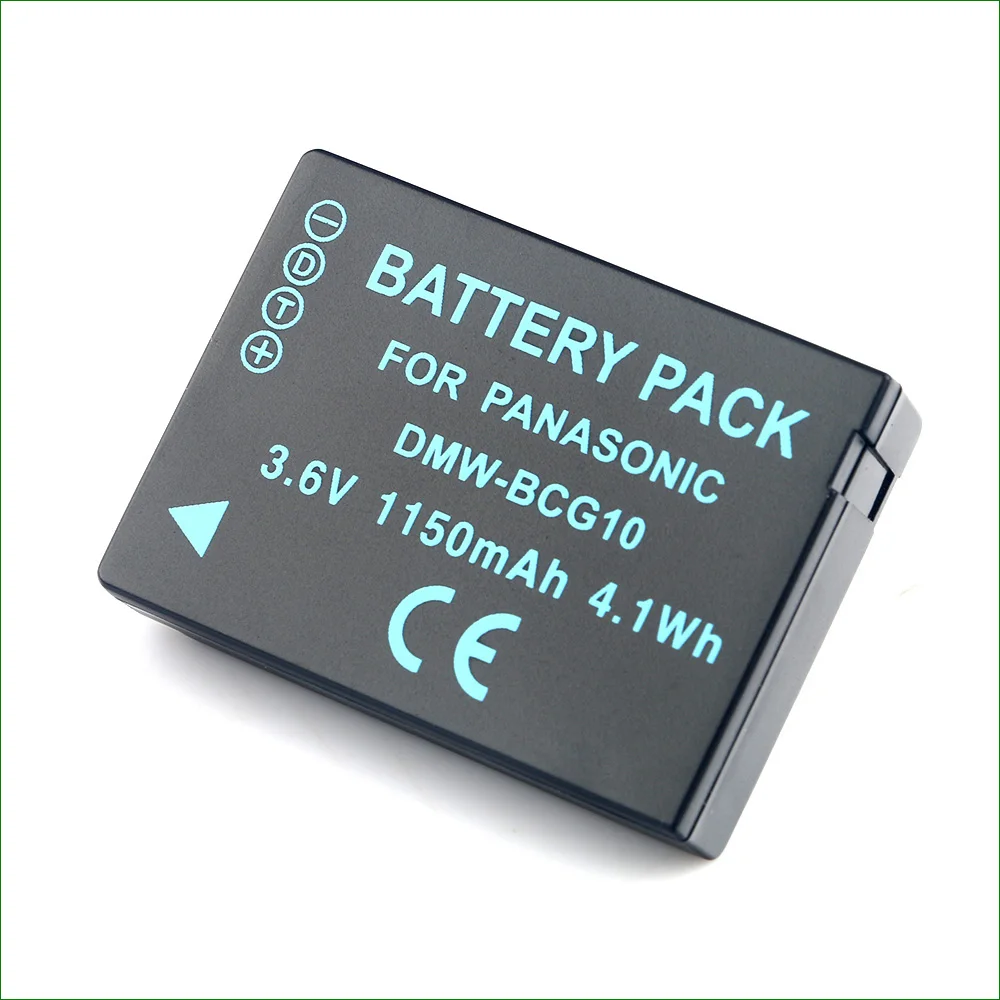 DMW-BCG10 BCG10E BCG10PP цифровой Камера Батарея для цифрового фотоаппарата Panasonic DMC-ZS20 ZS25 TZ6