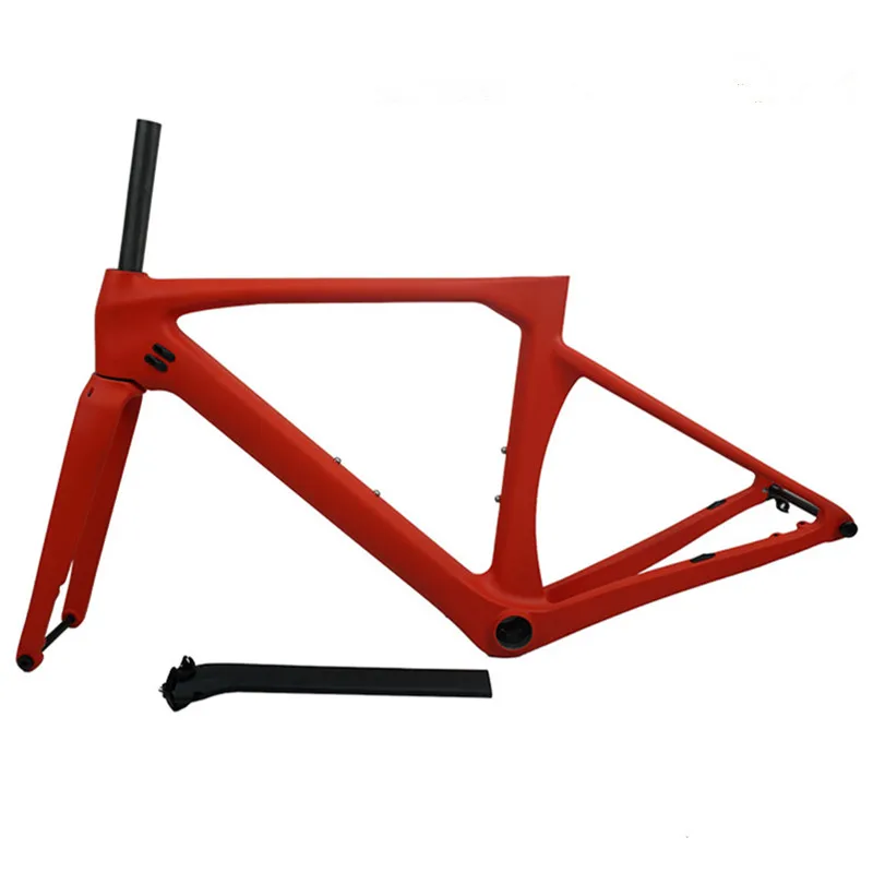 Carbon Road Bicycle Frame Disc Brake max 28C 142*12 Di2 and Mechanical Bike Frameset | Спорт и развлечения