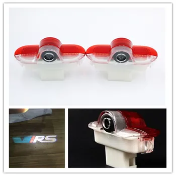 

2X LED Car Door projector Logo Light For Skoda Octavia A5 2007 2008 2009 2010 2011 2012 2013 2014 2015 2016 2017 Car accessories