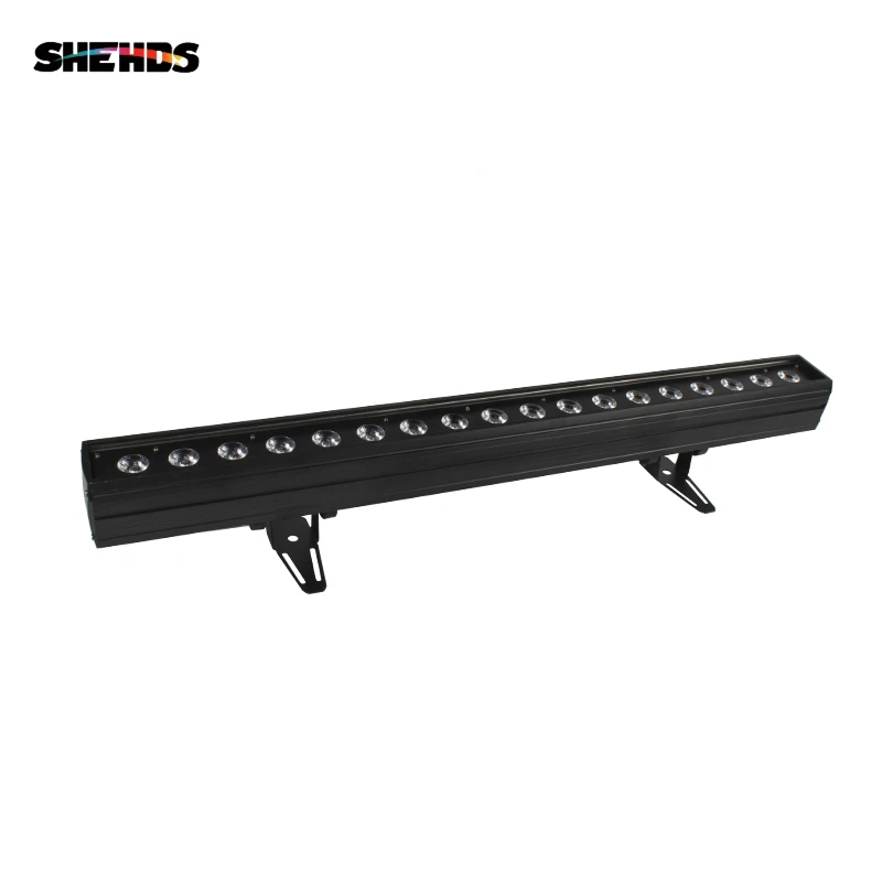SHEHDS 18x18W RGBW 6IN1 Indoor Light Led Wall Wash DMX Bar Line Stage For Dj effect | Освещение