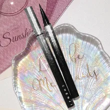 1 шт., водостойкая жидкая подводка для глаз, Черная Подводка для глаз, набор, красота, макияж для глаз, стойкий карандаш для глаз, корейский макияж, 2 цвета