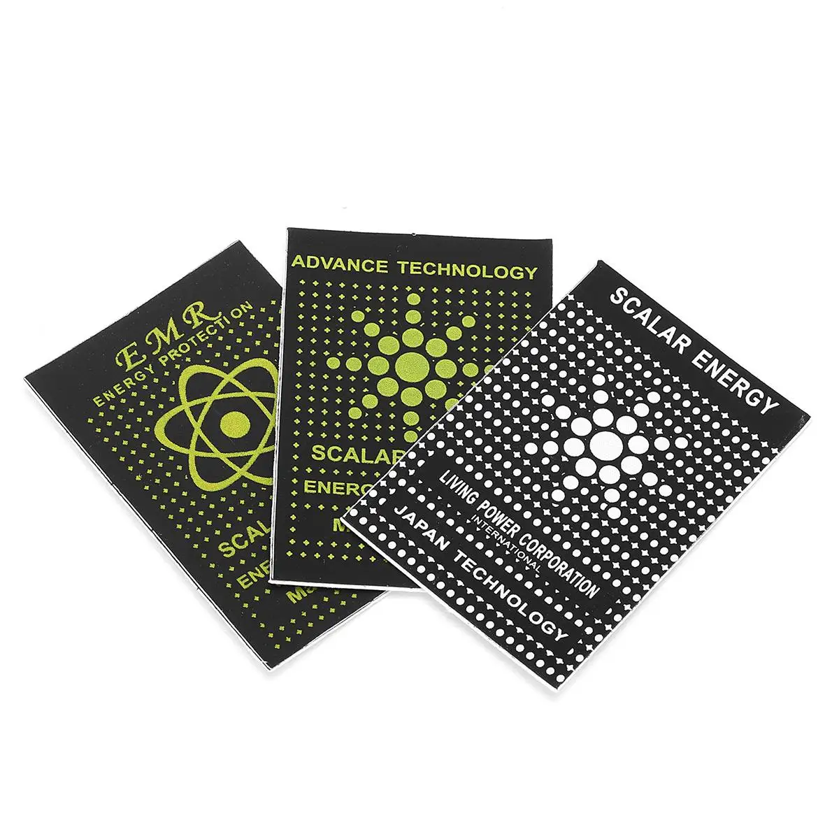 10pcs/lot EMR Scalar Energy Phone Sticker Anti Radiation Keep Health Anti EMP EMF Free Shipping Protection for Pregnant Woman