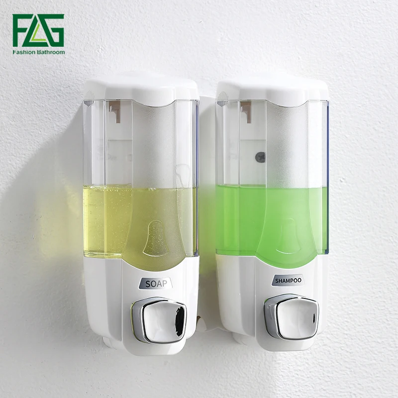 

Liquid Soap Dispenser Wall Hotel Soap Dispenser Headed Distributeur Shampooing High Quality Manually Hotel Soap Dispenser ZC2
