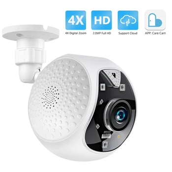 

IP Camera HD 1080P Smart WIFI Camera Security Outdoor Surveillance Bullet 4X Digital Zoom Wireless PTZ Camera P2P Alarm