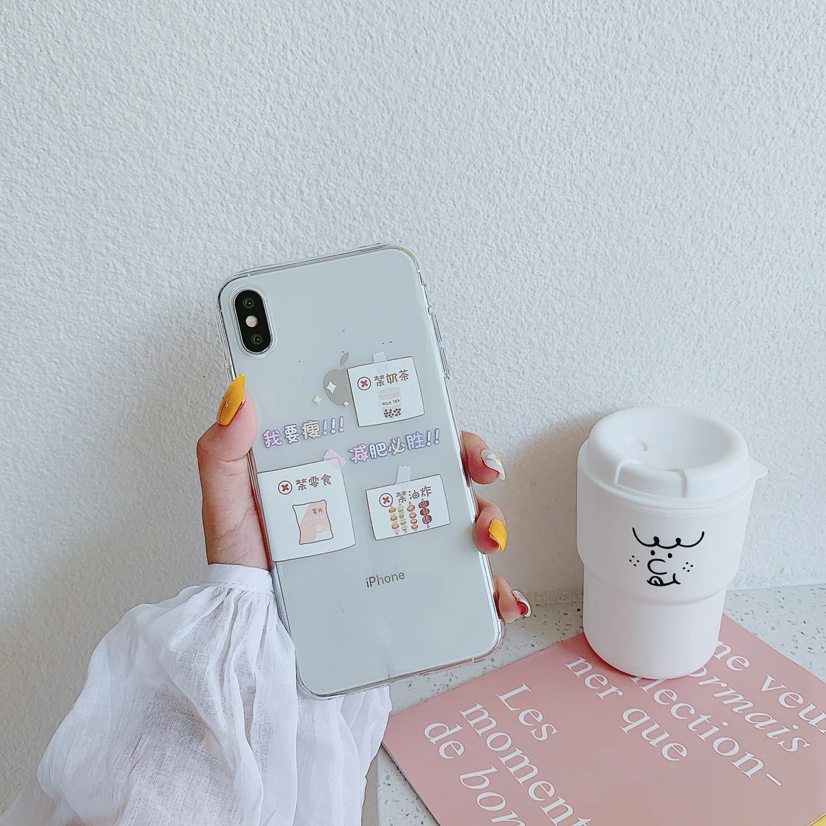 Прозрачный чехол для Apple iphone 6 6S 7 8 Plus X XR XS Max | Мобильные телефоны и аксессуары