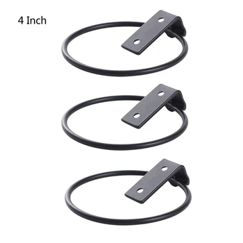 

3 Pack Plant Holder Ring Flower Pot Holder Ring Wall Mounted Wall Planter Hooks X6HC