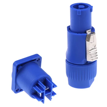 

1Set High Quality 3 Pin Neutrik PowerCon Stage Light Power Cable Chassis Panel Plug Audio Connector
