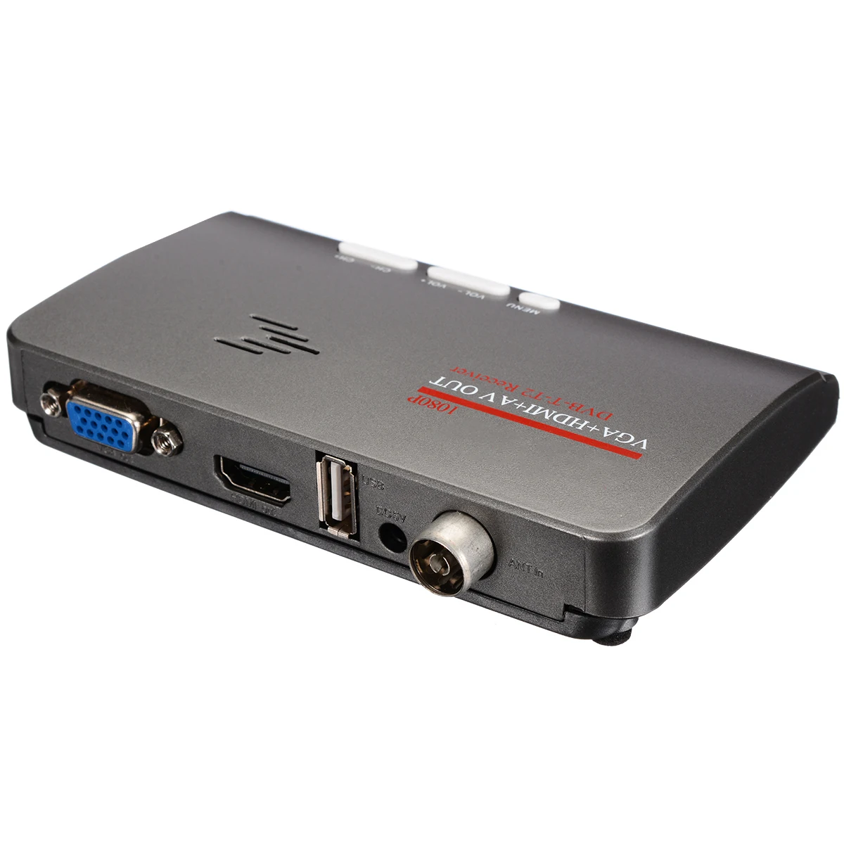 Цифровая ТВ приставка 1080P HDMI DVB T/T2 тюнер приемник наземный VGA AV CVBS для ЖК/CRT