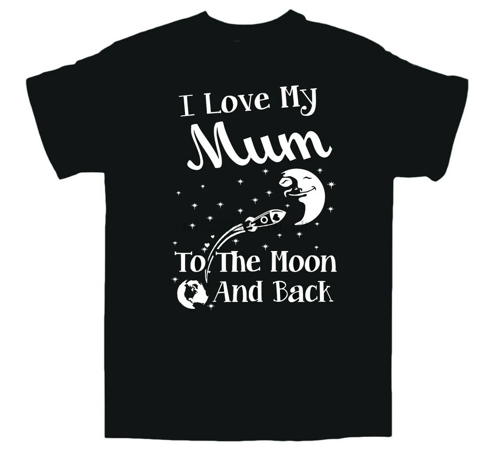 Футболка с надписью I LOVE MY MUM все размеры | Мужская одежда