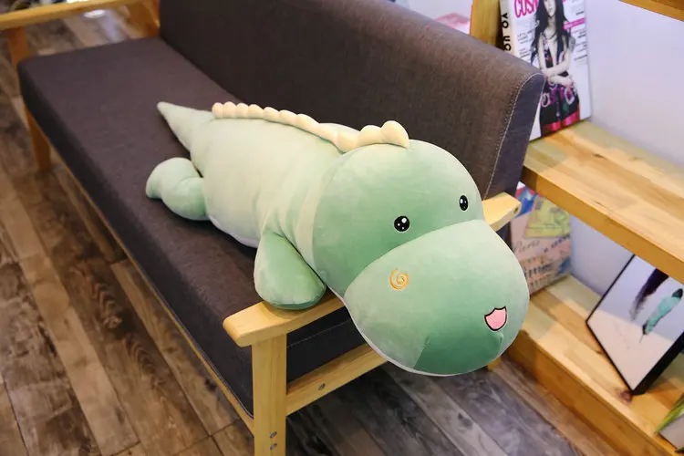 150cm 5 Colors Cute New Dinosaur Plush Toys Cartoon Stuffed Lizard Lovely Children Boys Baby Birthday Gift Yesfeier