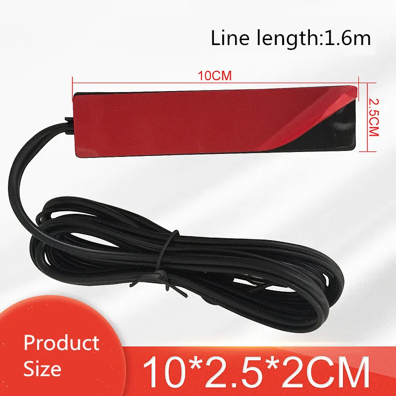 

New Universal Car Hidden Amplified Antenna Kit 12v Electronic Stereo AM/FM Radio Car Radio Antenna