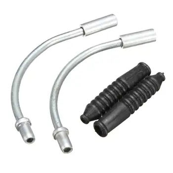 

2 Sets Mountain Road Bike Bicycle V Brake Noodles Cable Guide Bend Tubes Boots for MTB Mountain Road Bike Parts Accessory
