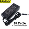 Liitokala 25.2V 2A 6series lithium battery charger 18650 battery charger 25.2V Constant current charger 2A current DC 5.5*2.1MM ► Photo 1/5