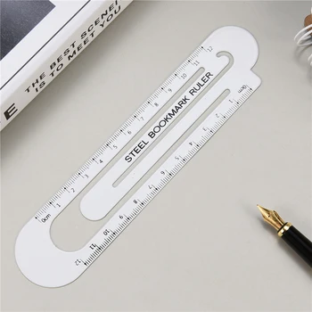 

High Quality Steel Ruler Metal Ruler 12cm 15cm Drafting Rules Metal Bookmarks School Supplies Drawing Supplies