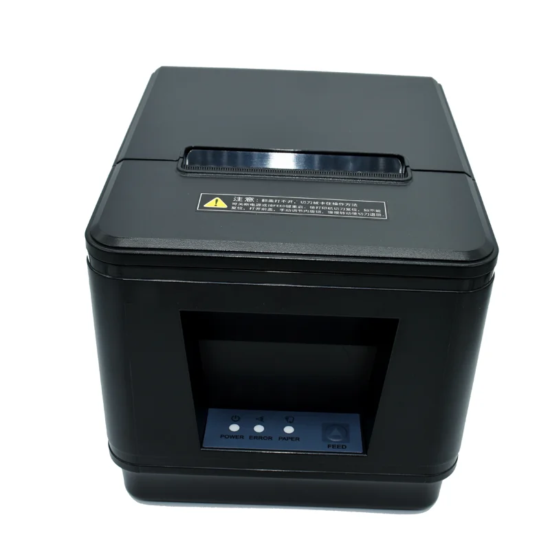 Новое поступление 80 мм автоматический резак термопринтер POS принтер USB или LAN порт для кухни/ресторанный Принтер POS принтер