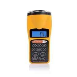 Mesureur de Distance ultrasonique, mesureur de surface, volumètre, Laser, écran LCD, rétro éclairage 