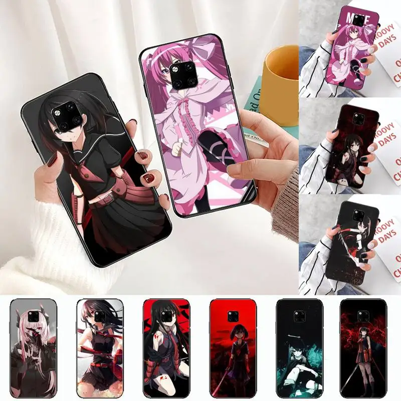

Akame Ga Kill Anime Custom Phone Case For Huawei Mate 9 10 20 Pro lite 20x nova 3e P10 plus P20 Pro Honor10 lite