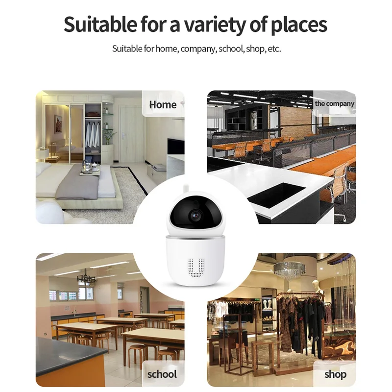 IP камера для домашней системы безопасности Wi Fi 1080P 720P|Камеры видеонаблюдения| |