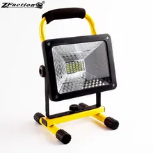 Высокая мощность 60 Вт светодиодный наружный прожектор 36 шт. светодиодный ручной поисковый светильник 3600lm Водонепроницаемый светодиодный освещение для сада перезаряжаемый светодиодный светильник