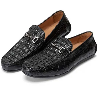 

xiangdongdong Casual shoes Genuine crocodile leather Doug shoes crocodile Casual shoes Driving shoes men shoes