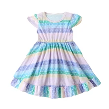 rainbow polka dot dress