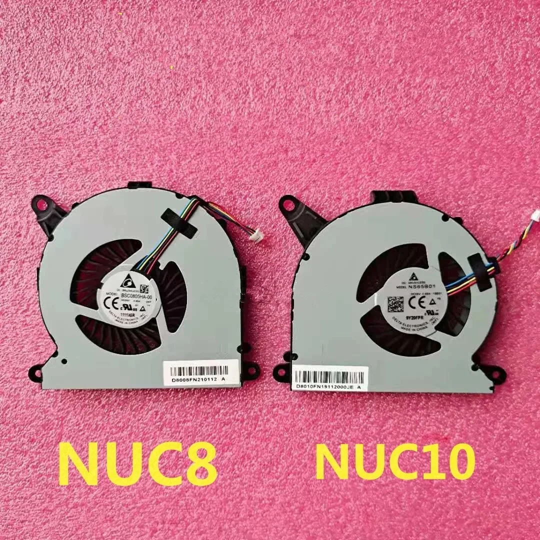 New Cooler Fan For Intel NUC NUC8i7BEH NUC8i5BEH NUC8i3BEH BSC0805HA-00 M.2+SATA3 BAZB0808R5H D08008FN200330 All-IN-ONE Radiator |