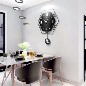 

1PC Wall Clock Fashion Wall Decorative Hanging Clock Art Decor for Home Office Living Room Bedroom