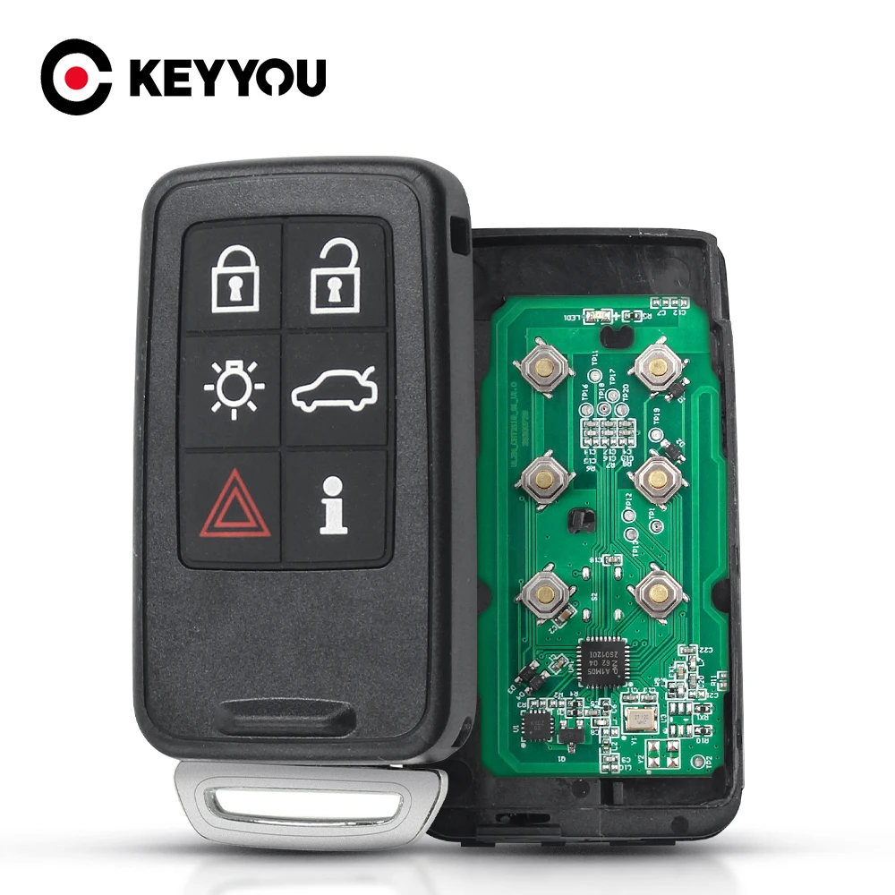 Acquista Chip ID46/7953 per chiave remota per auto, 433 MHz, 5 pulsanti, adatto per Volvo 2010-2017 XC60/2008-2016 XC70 in Italia a partire da 13