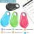 4 Pack Smart GPS Tracker Key Finder Alarm Finder Tracker for Key Wallet Car Pet Dog Child Anti-Lost Anti-Theft Tracking Device
