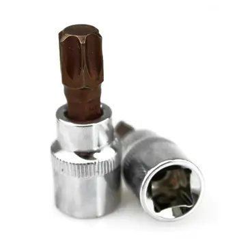 

6*Metric MM Hex Bit Allen Key Socket Set For 3/8in Drive Ratchet Durable H3-H10 Bronze Anti-rust Treatment