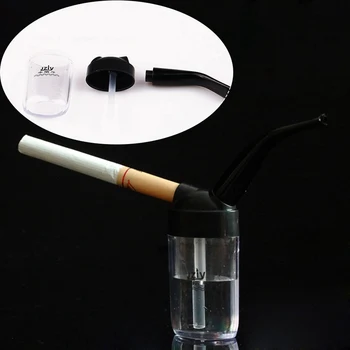 

Water Pipe Circulating Mini Hookah Curved Pipe Filter Pocket Curved Filter Water Pipe for Men's Cigarette Holder Smoking Tools