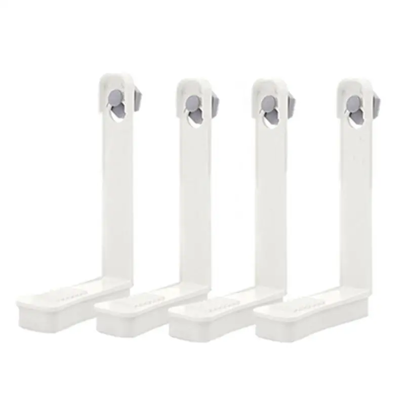 Grey-4Pcs Прочные эластичные покрывала, матрас, фиксатор для безопасности, фиксированный зажим, противоскользящие фиксаторы, аксессуары для домашних кроватей - Цвет: Grey-4Pcs