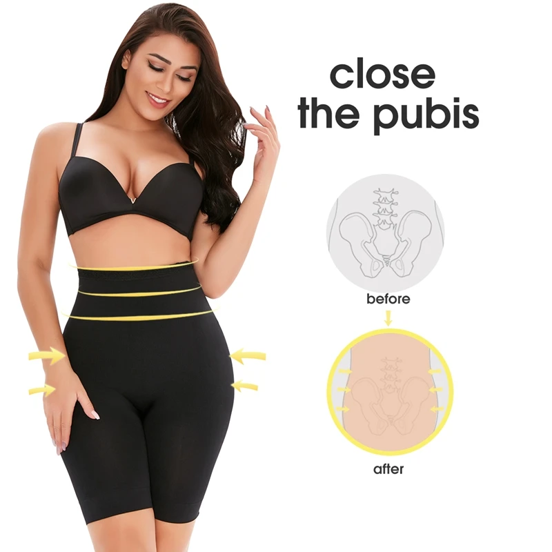 

Seamless Body Shaper Slimming Underwear Butt Lifer Firm Belly Control Panties High Waist Trainer Tummy Shapewear Thigh Slimmer