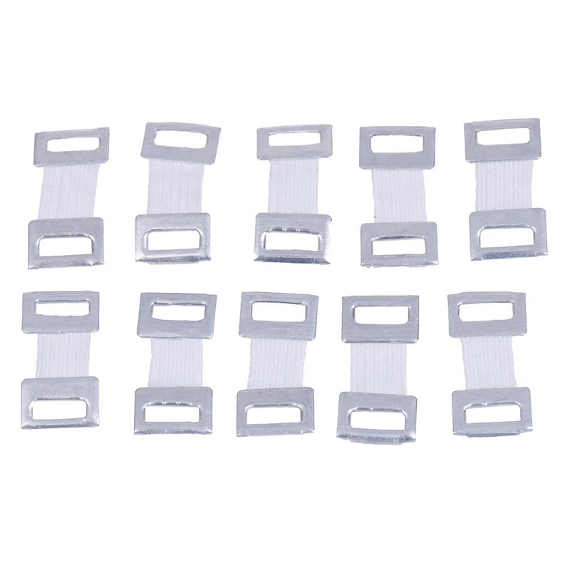 2024 Bandage Clips Replacement Elastic Bandage Wrap Stretch Metal Clips Fixation Clamps Hooks First Aid Kit for Sport 10/30Pcs