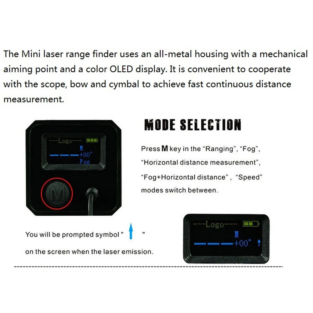 Laser Distance Meter Digital 700M Five Modes Golf Laser Rangefinder Measure Telescope Finder Laser Distance Meter Speed Tester