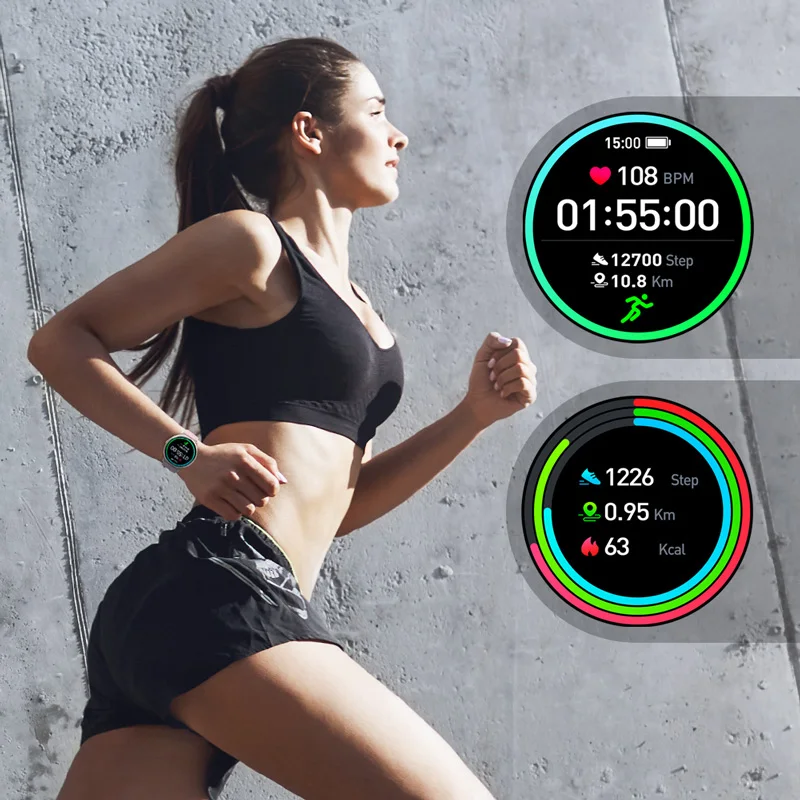 KW66 Smart Watch Men Bluetooth 5.0 Smart Bracelet Blood Pressure Heart Rate Sports Fitness Tracker IP68 Waterproof SmartWatch ► Photo 3/6