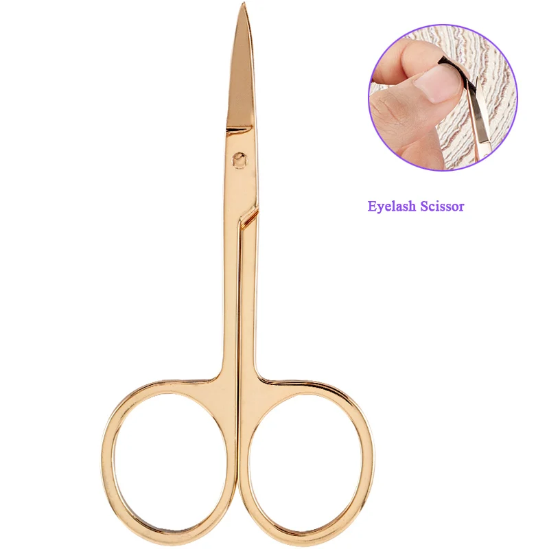

1PC Professional Permanent Makeup Supplies Stainless Steel Eyebrow Eyelashes Scissor Trimmer Cosmetic Beauty Tools for Sale