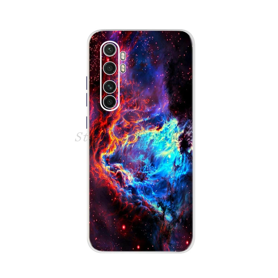 Clear Pattern Soft Silicone Phone Case - Mi Note 10 Lite