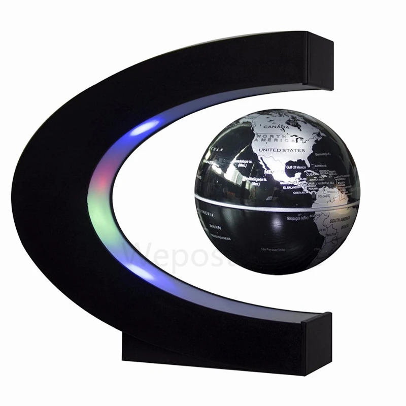 

Cool Lighting Office Home Decoration Terrestrial Globe lamp Magnetic Levitation Globe Night Light Floating World Map Ball Lamp