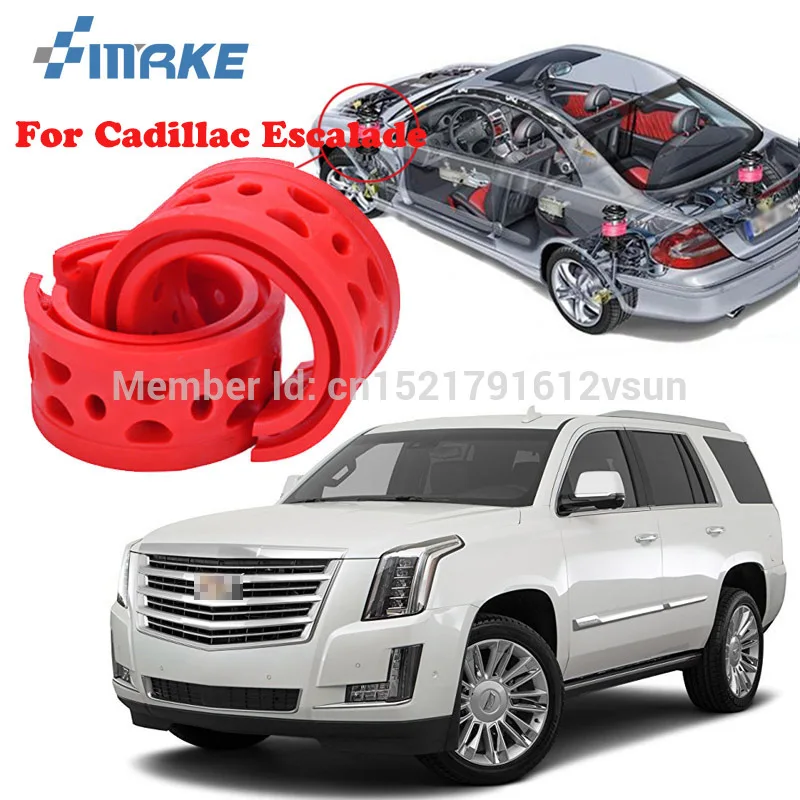 SmRKE для Cadillac Escalade Авто амортизатор пружинный буфер бампер мощная Подушка демпфер передний/задний высокое качество SEBS