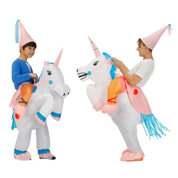 

Children Adult Inflatable Dinosaur Fancy Costume Suit Party Toy Festival Funny Dress Waterproof Polyester Toys For Halloween