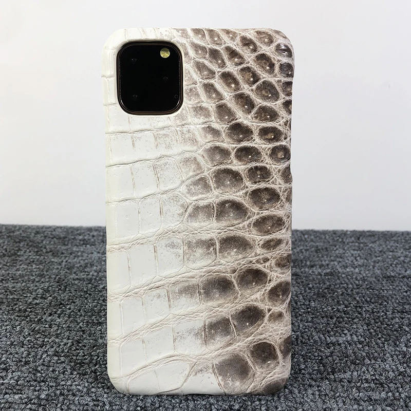 Чехол из натуральной крокодиловой кожи живота для iPhone 11 Pro Max настоящий чехол из натуральной кожи аллигатора Кайман для iPhone11